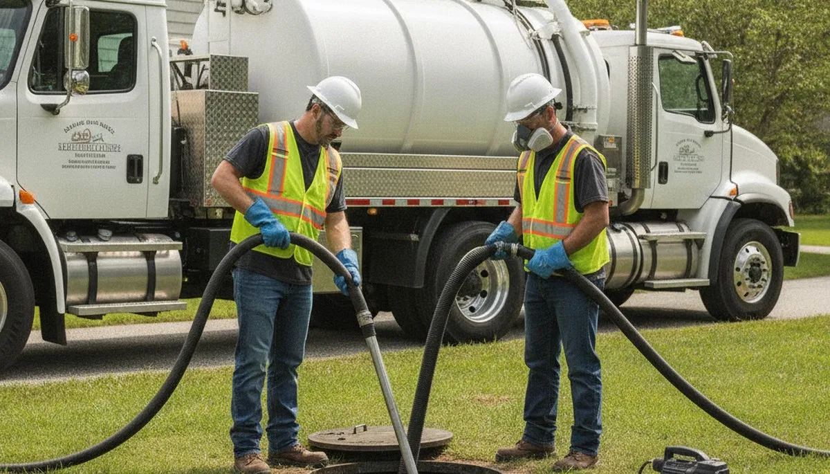 Septic tank cleaning service for Escondido, CA homes by On Call Plumbers